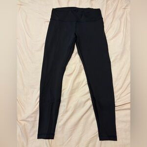Lululemon Wunder Train Black Leggings
